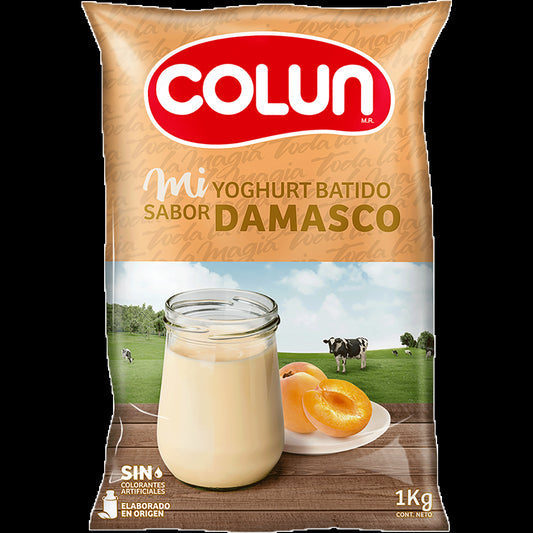 yogurt damasco 1 kg