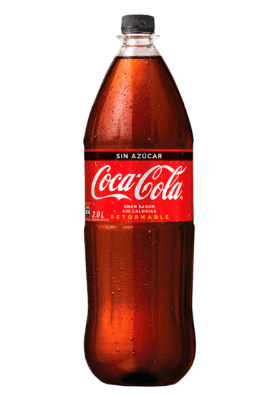 COCA COLA ZERO 1.25 RETORNABLE