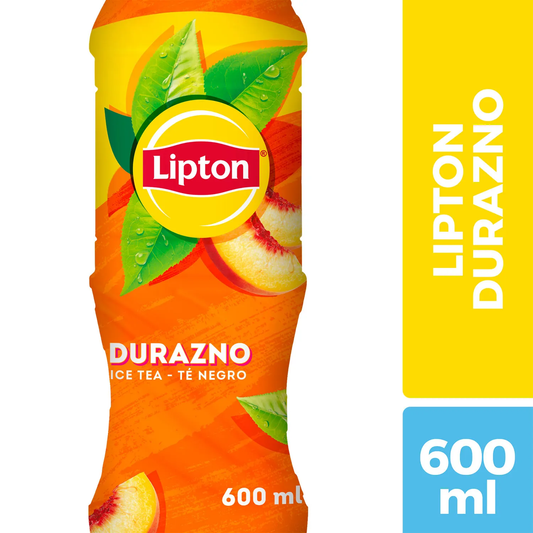 te lipton durazno 600ml