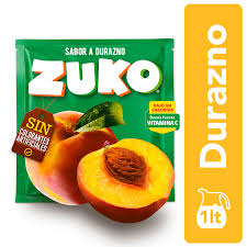 JUGO EN POLVO ZUKO DURAZNO