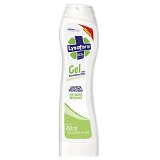 lysoform gel con lavandina / cloro