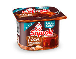 flan de chocolate soprole 110g