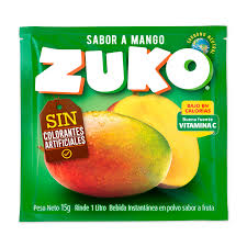 JUGO EN POLVO ZUKO MANGO