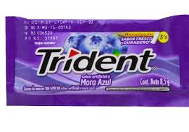 TRIDENT MORA AZUL 8.5G