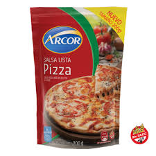 salsa lista pizza arcor