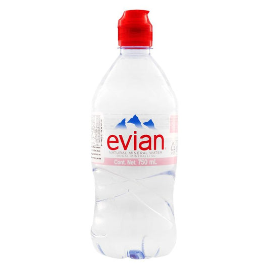 AGUA EVIAN NATURAL 750ML