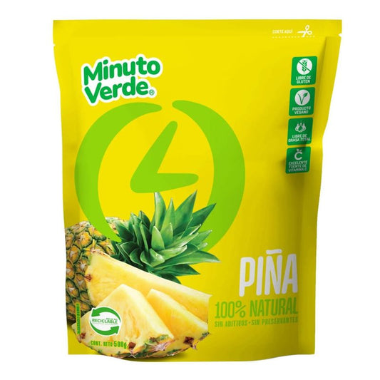 piña congelada minuto verde