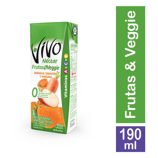 NECTAR VIVO NARANJA ZANAHORIA