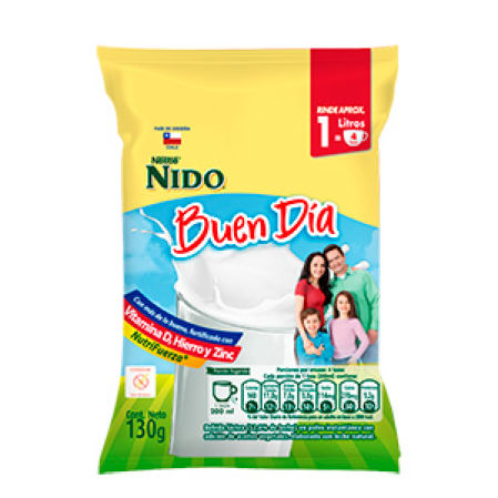 leche nido en polvo 130gr